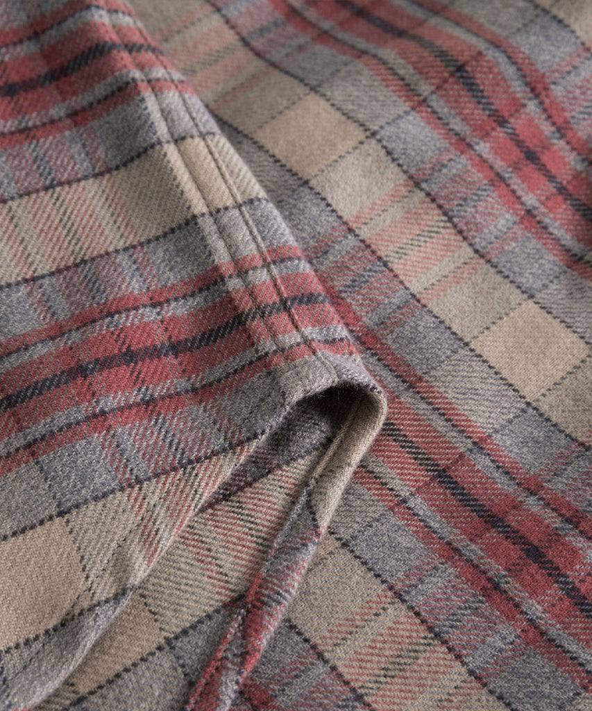 Reed Shirt - Burnt Red Check-Forét-shirts