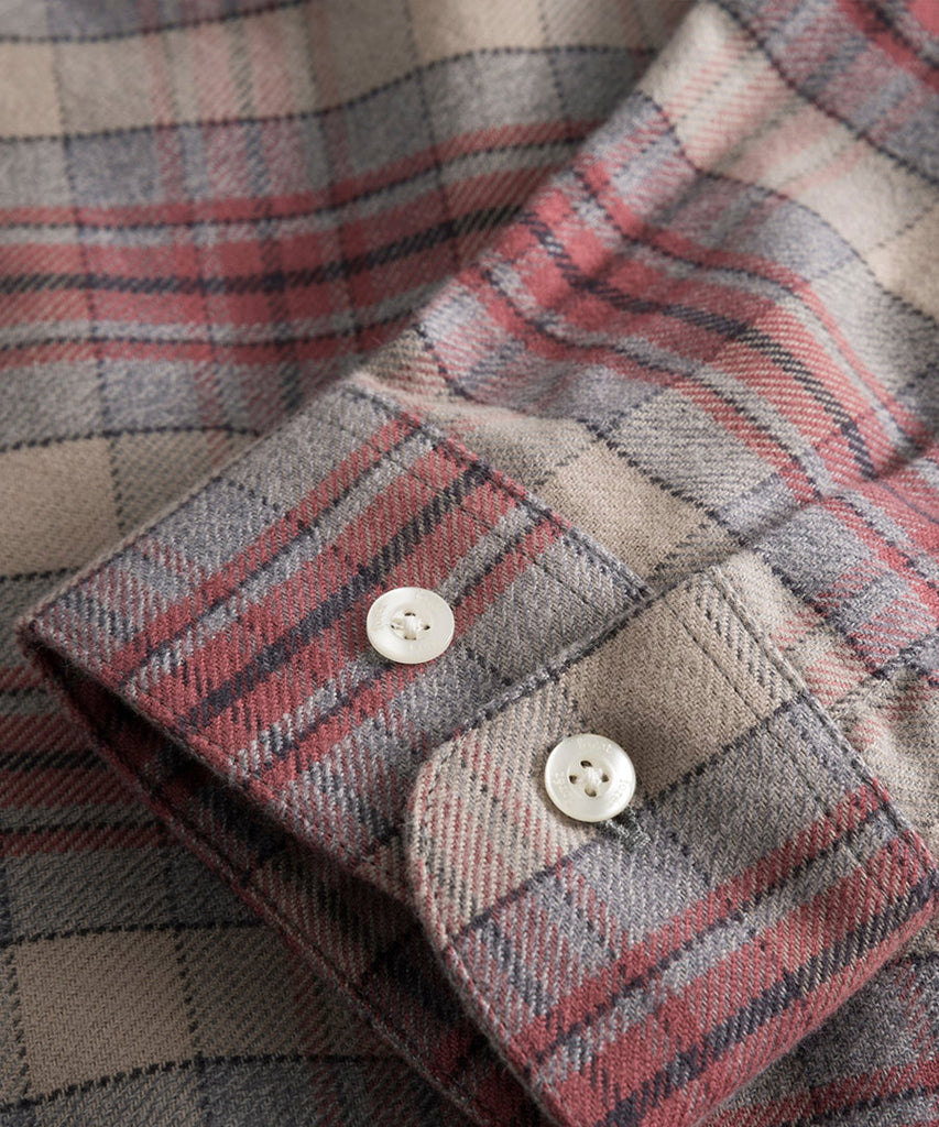 Reed Shirt - Burnt Red Check-Forét-shirts