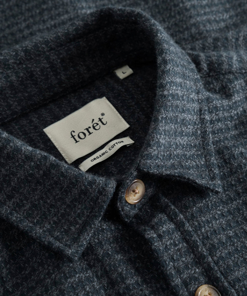Dream Shirt - Navy Check-Forét-shirts