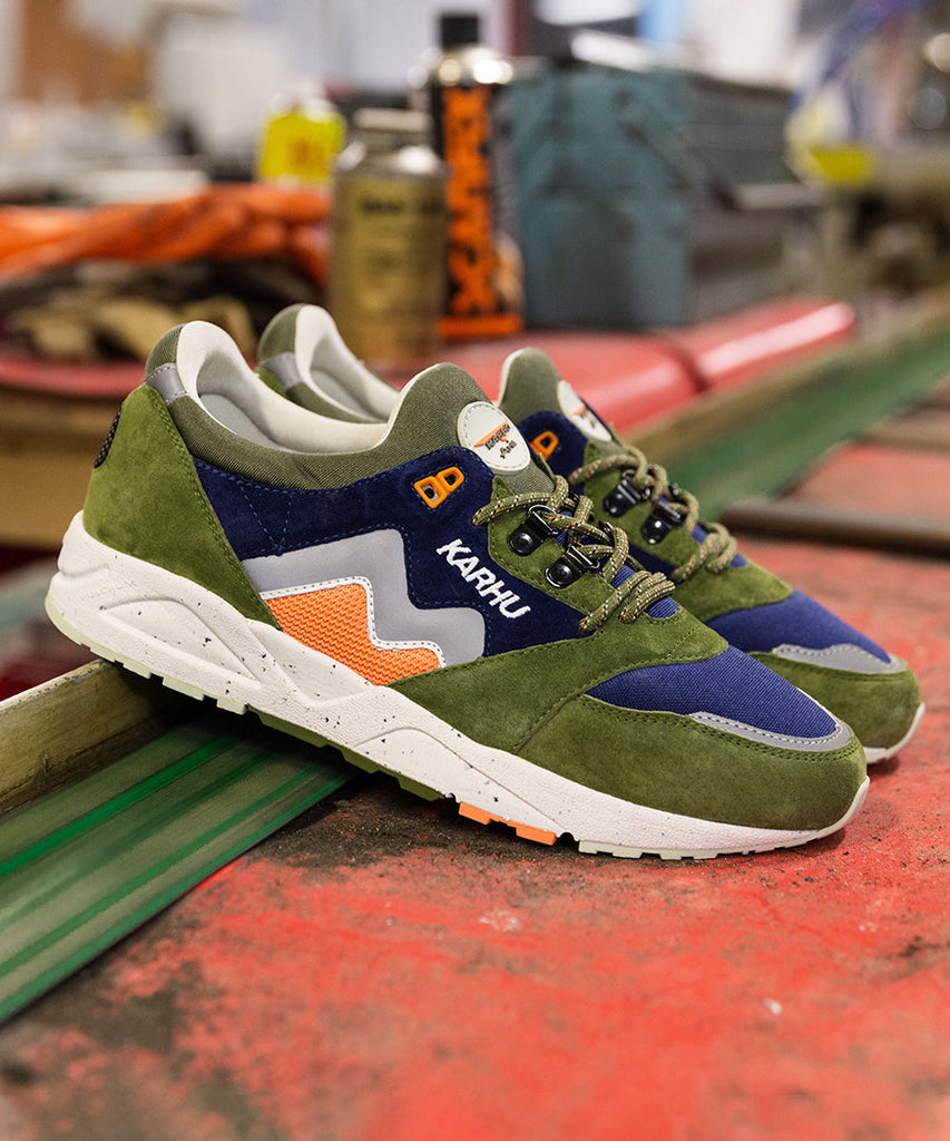 Karhu Aria Capulet Olive Mango sneakers