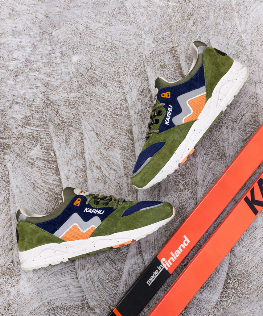 Karhu Aria Capulet Olive Mango sneakers