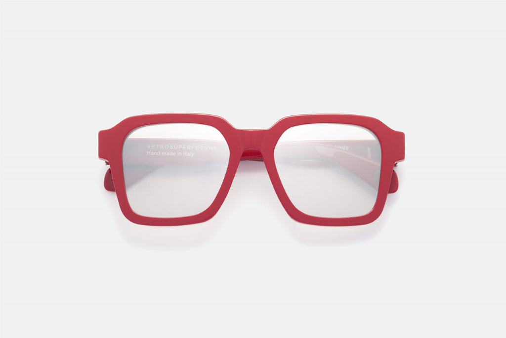RETROSUPERFUTURE Vasto Deep Red - 53 sunglasses