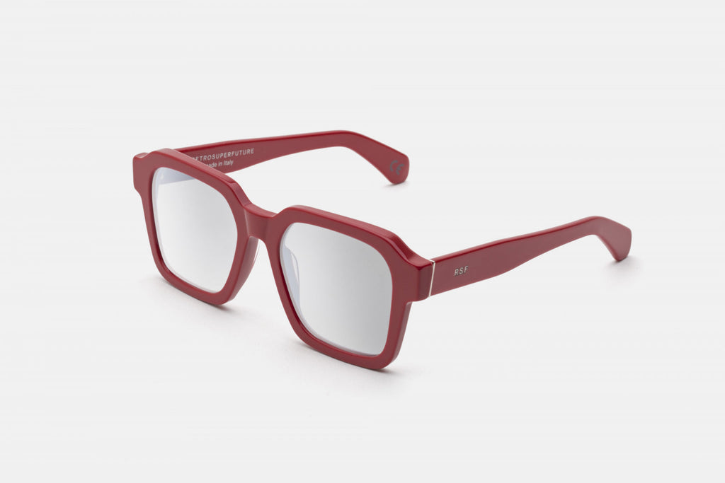 RETROSUPERFUTURE Vasto Deep Red - 53 sunglasses