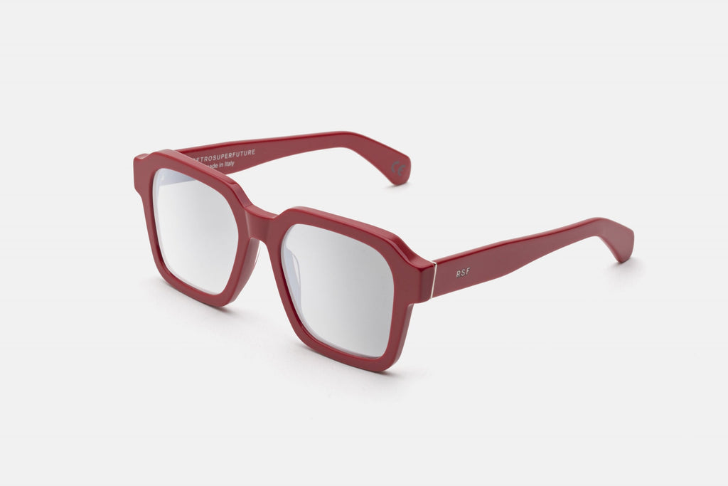 RETROSUPERFUTURE Vasto Deep Red - 53 sunglasses