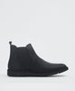 Garment Project Barnes Vibram Black Waxed Suede sneakers