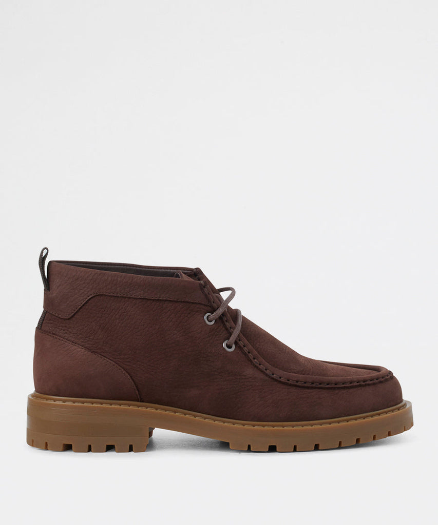 Jaz Mid Top Brown Tumbled Nubuck-Garment Project-Packyard DK