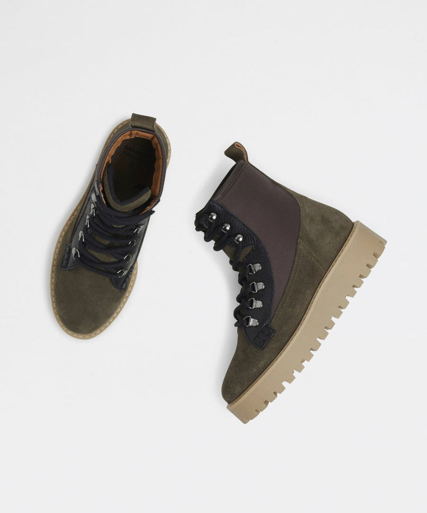 Garment Project Mina Boot Salvia Suede sneakers