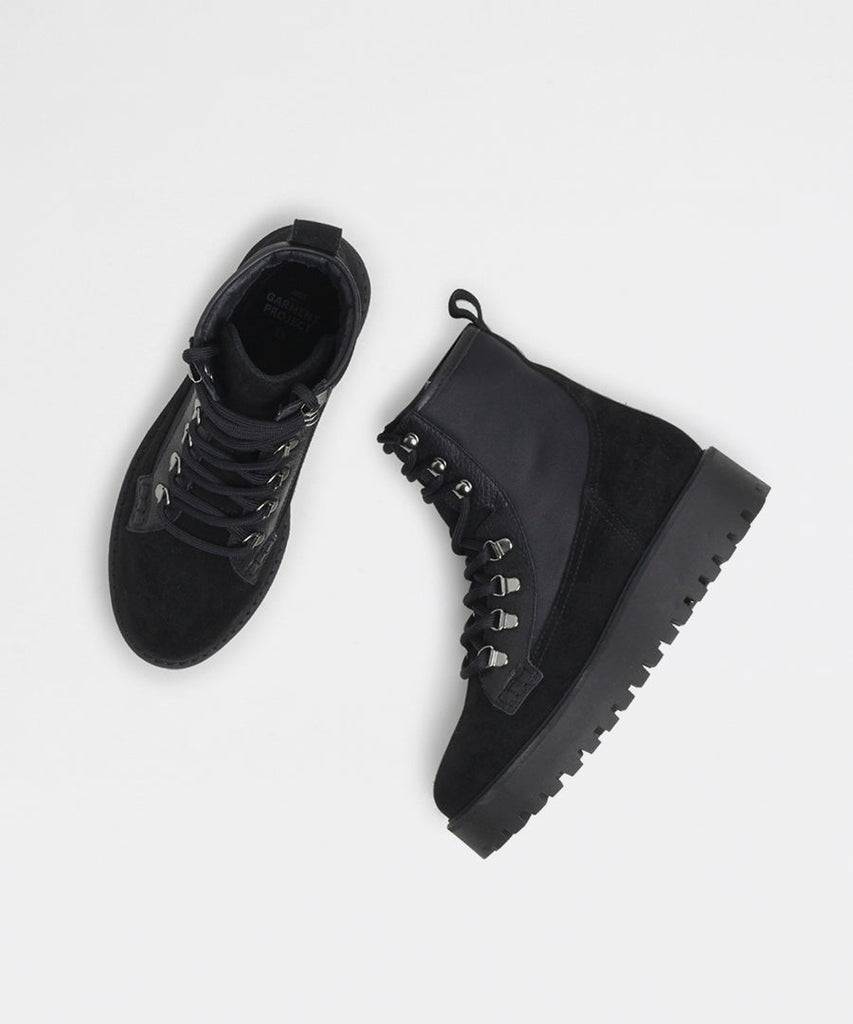 Garment Project Mina Boot Black Suede sneakers