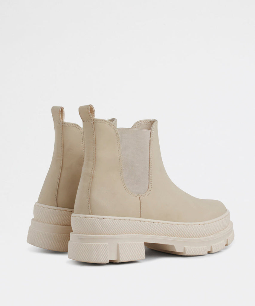 Irean Chelsea Off White Rubberised Leather-Garment Project-Packyard DK