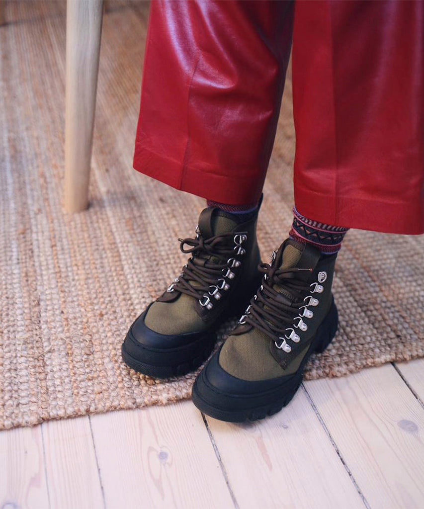 Twig High Vegan Army-Garment Project-Packyard DK