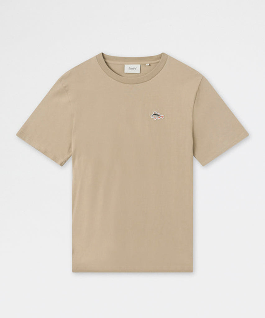 Fish T-Shirt - Khaki-Forét-PYDK