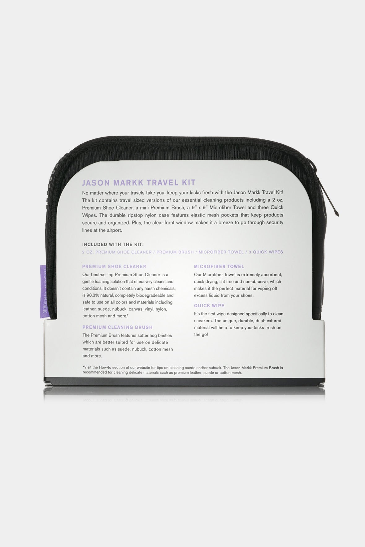 Jason Markk Travel Shoe Cleaning Kit shoe care