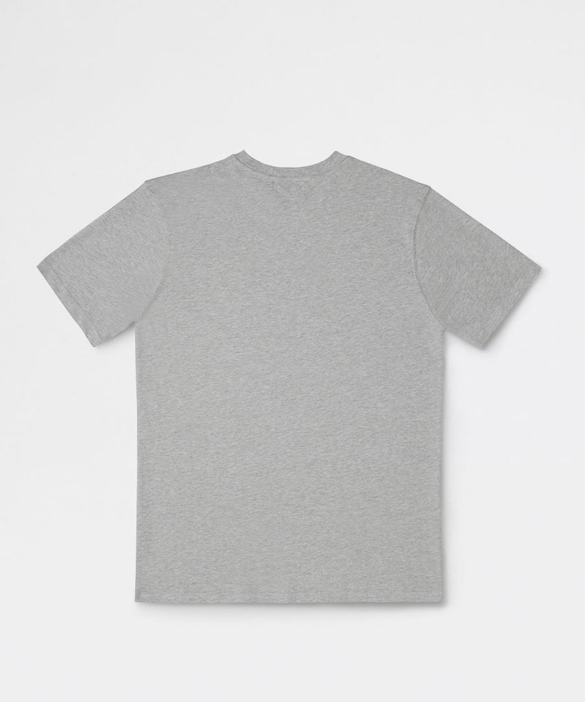 Basic Logo T-shirt Heather Grey Burnt Orange-Karhu-t-shirts