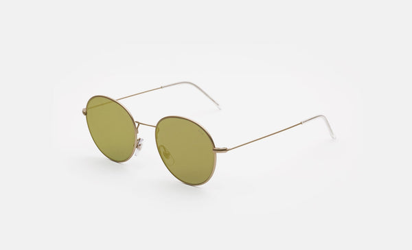 RETROSUPERFUTURE Wire B Zero - Gold sunglasses