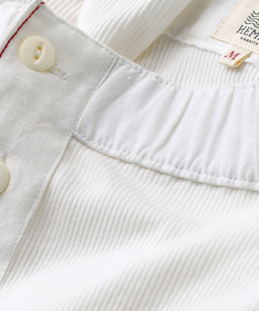 Hemen Biarritz Longjohn White underwear