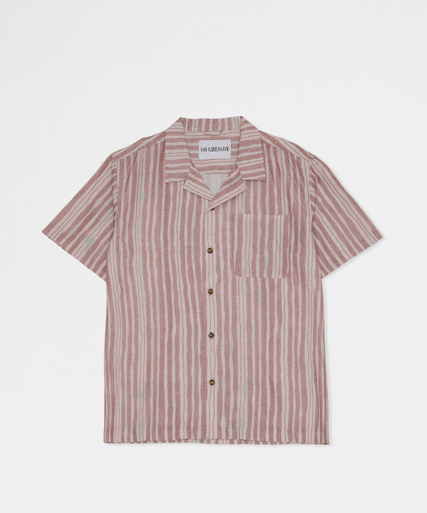 Han Kjøbenhavn Summer Shirt Striped Paint shirts