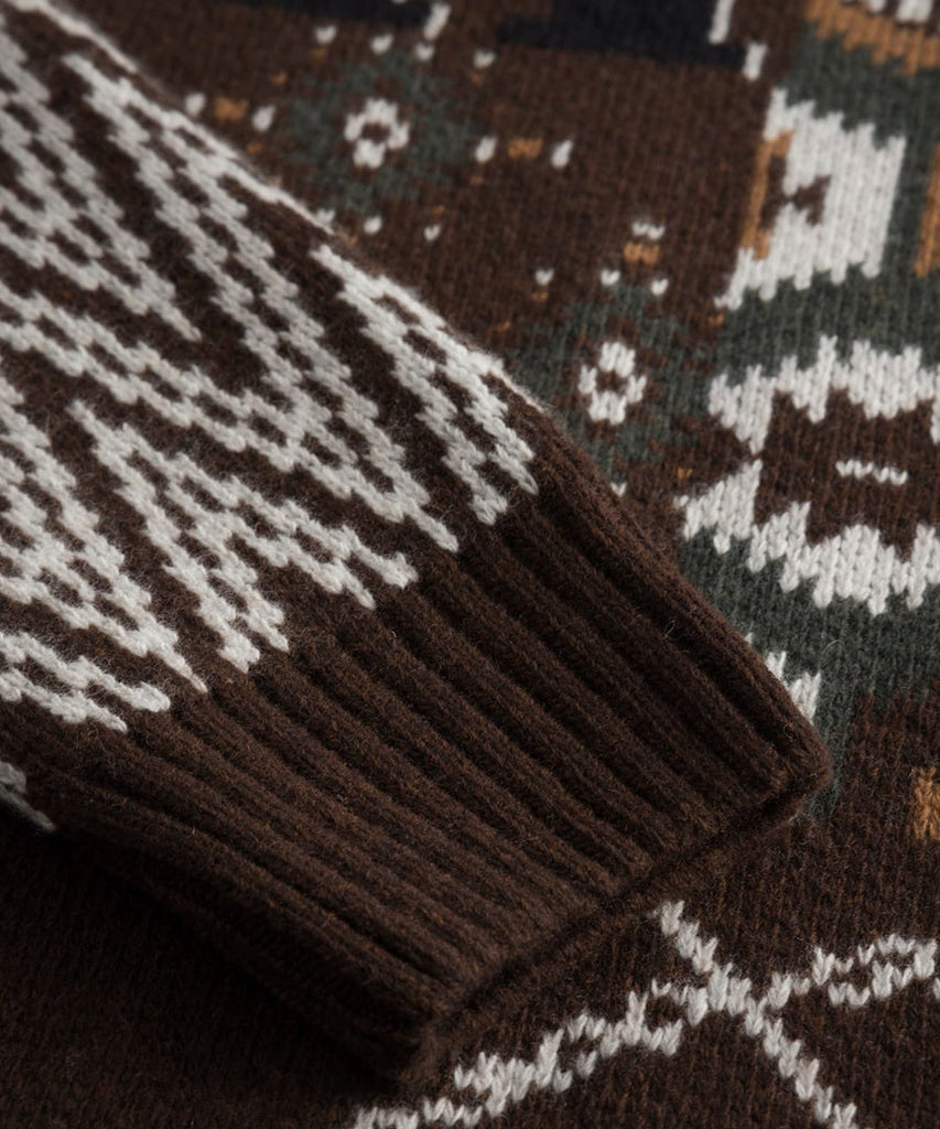 Bulky Vintage Knit Multi Colour-Han Kjøbenhavn-knitwear