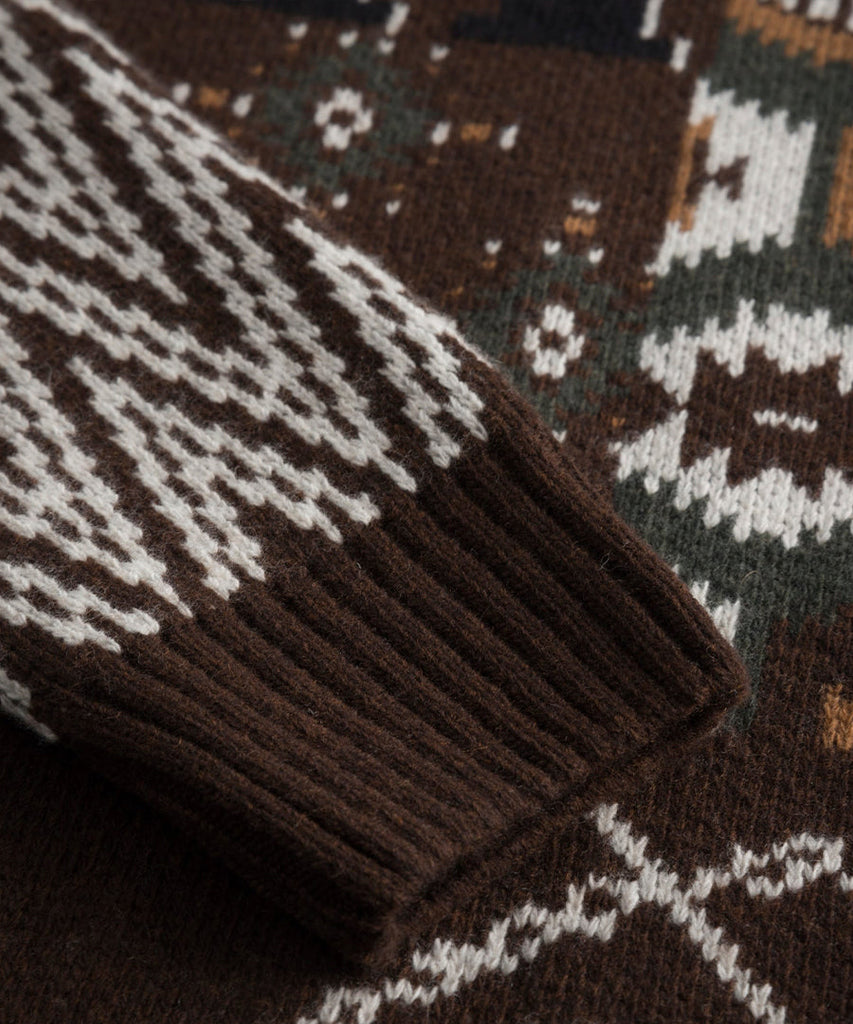 Bulky Vintage Knit Multi Colour-Han Kjøbenhavn-knitwear