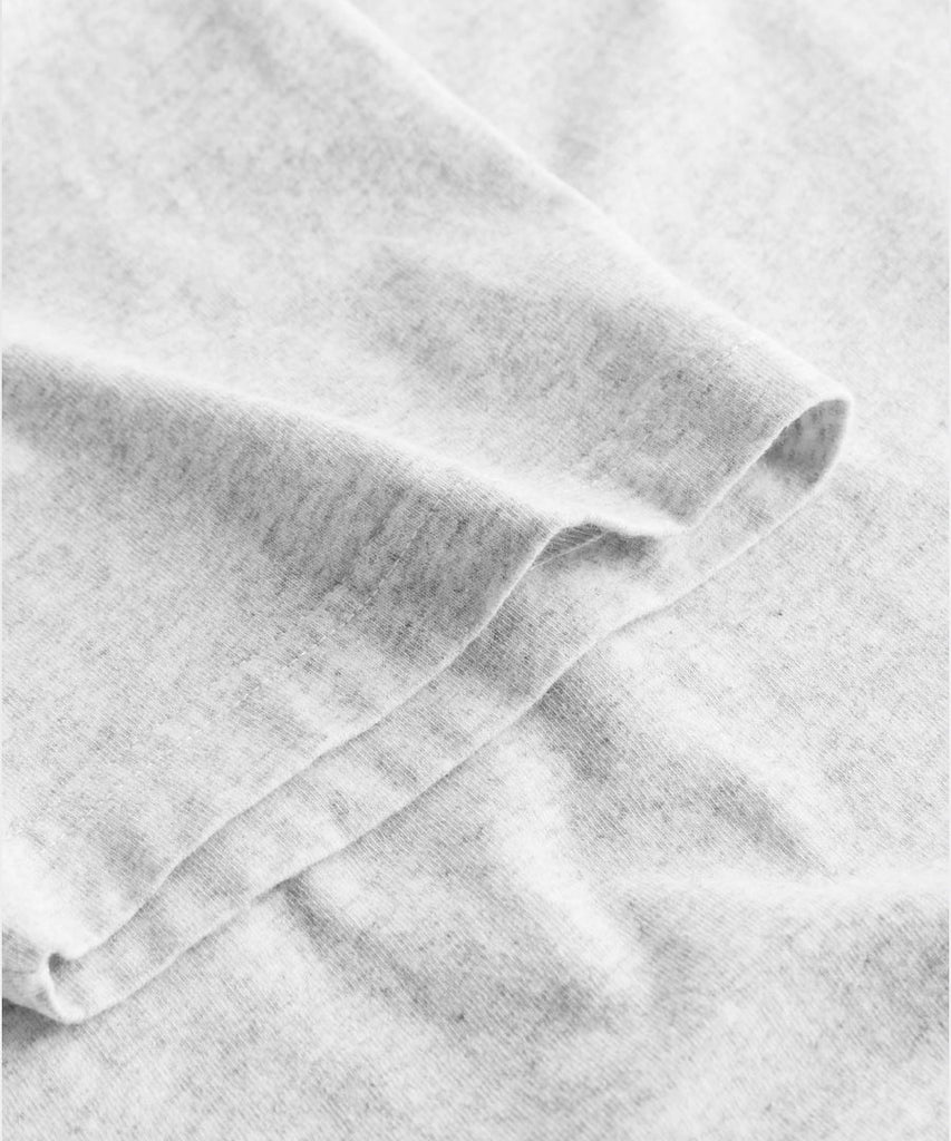 Artwork Tee Short Sleeve Grey Melange-Han Kjøbenhavn-Packyard DK
