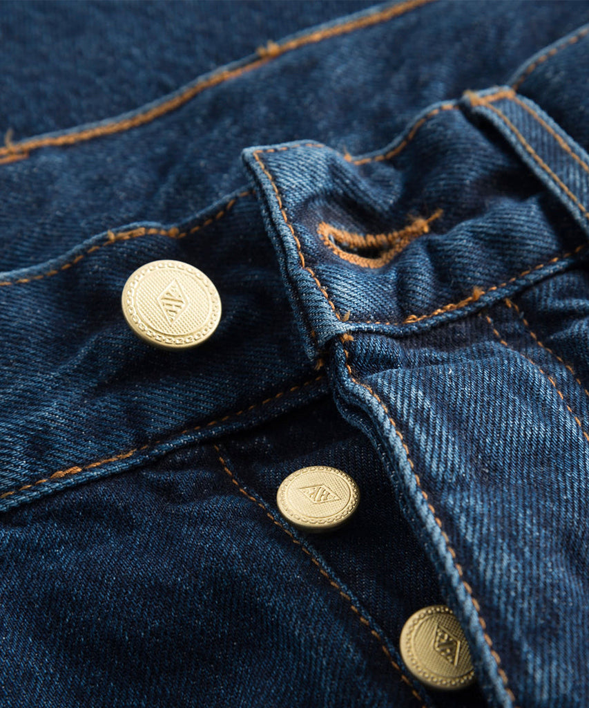 Relaxed Jeans Medium Blue-Han Kjøbenhavn-trousers