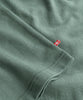 Casual Tee Long Sleeve - Dusty Green Logo-Han Kjøbenhavn-Packyard DK