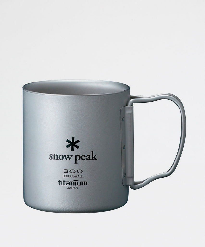 Snow Peak Titanium Double Wall Cup 300 Outdoor Gear
