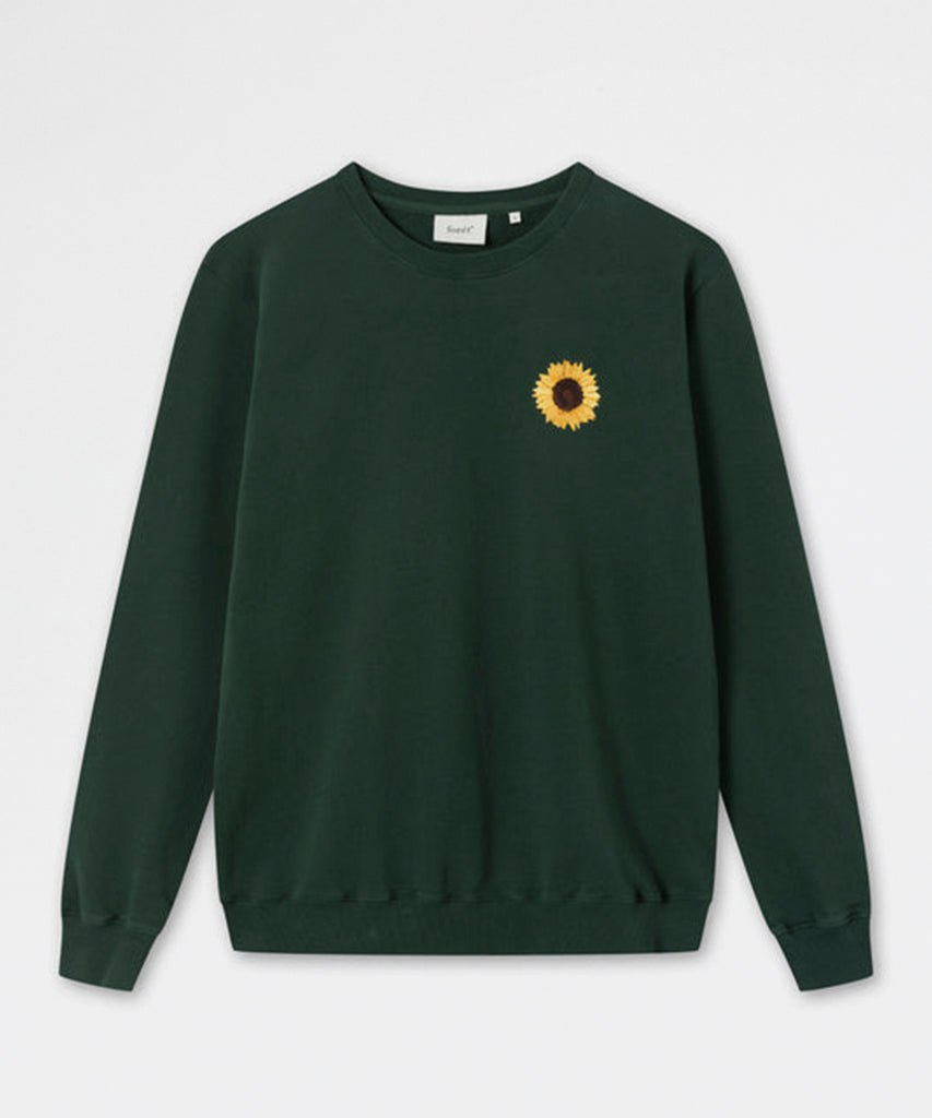 Motif Sweatshirt - Dark Green-Forét-Packyard DK