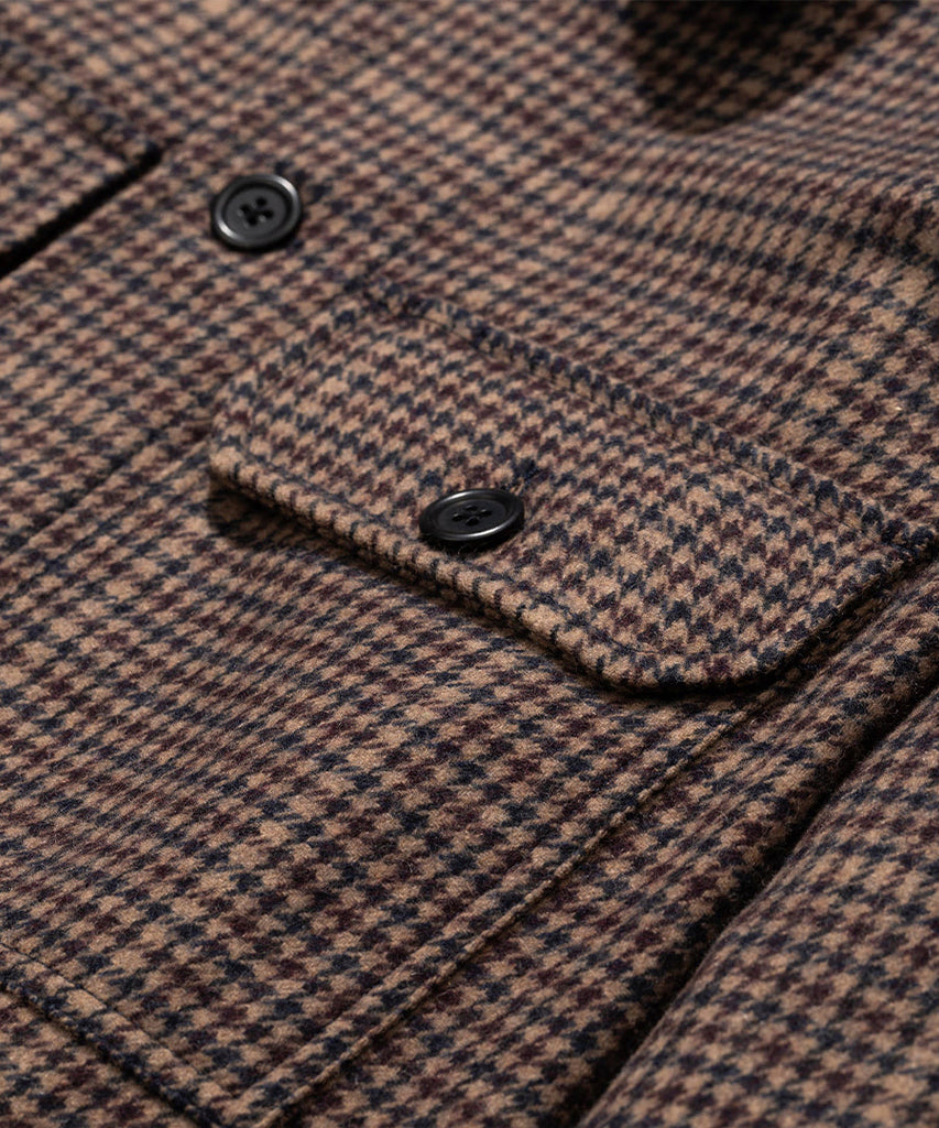 Kyle Wool Utility Khaki Check-Norse Projects-Packyard DK