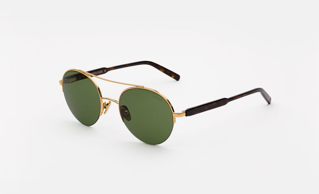 RETROSUPERFUTURE Cooper 3627 Green 52 sunglasses