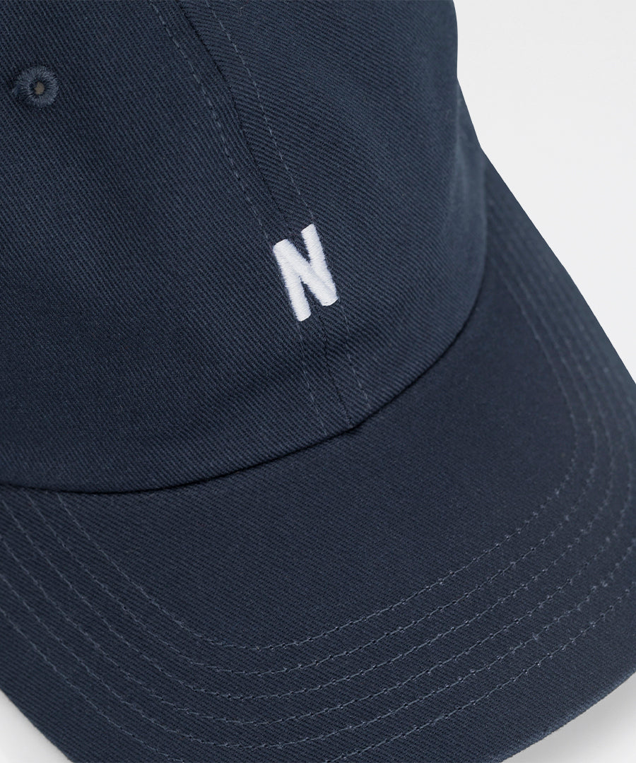 Twill Sports Cap Dark Navy