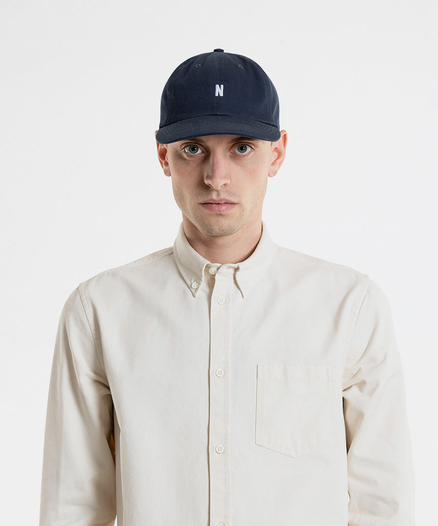 Twill Sports Cap Dark Navy