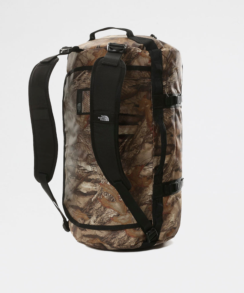 The North Face Base Camp Kelp Tan Forest Floor Print Small Tasker Kuffert