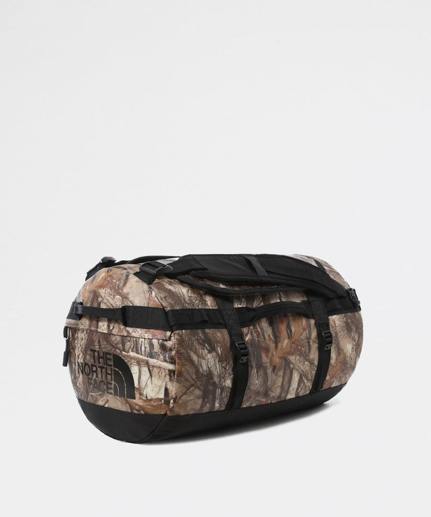 The North Face Base Camp Kelp Tan Forest Floor Print Small Tasker Kuffert