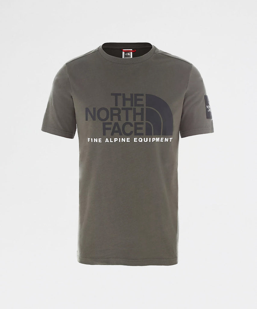 The North Face Fine Alp Tee New Taupe Green t-shirts