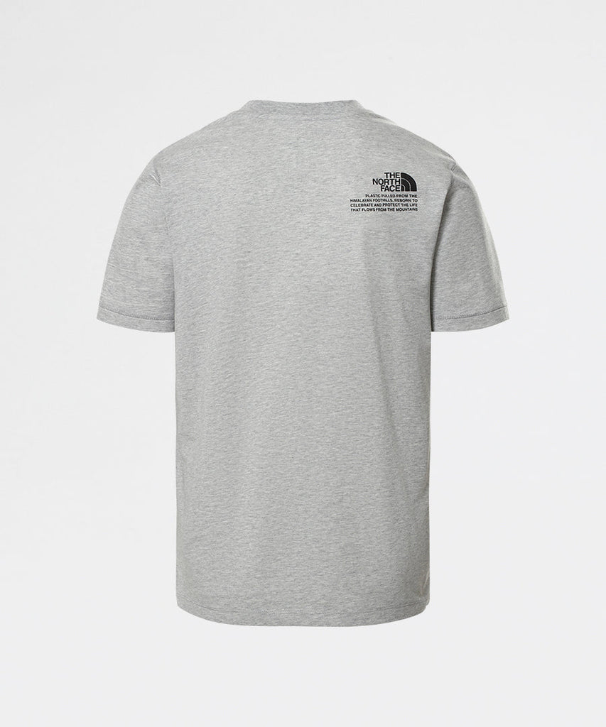 M Ss Him Bottle Tee - Tnf Light Grey-The North Face-t-shirts
