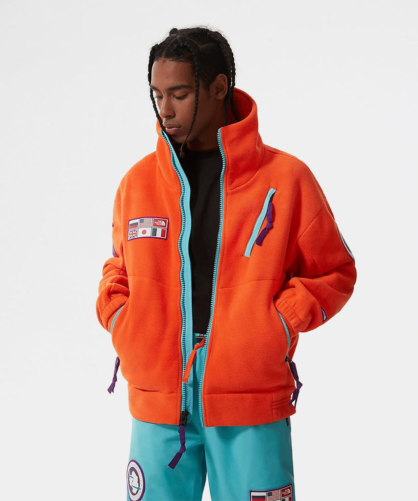 Tae Fleece Red Orange-The North Face-jackets