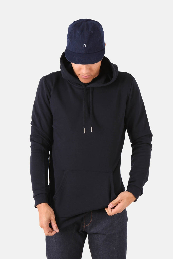 Native North French Terry Hoodie - Navy UDSOLGT