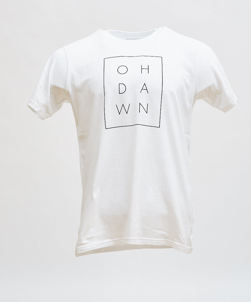 Oh Dawn 6 Letter Tee White UDSOLGT