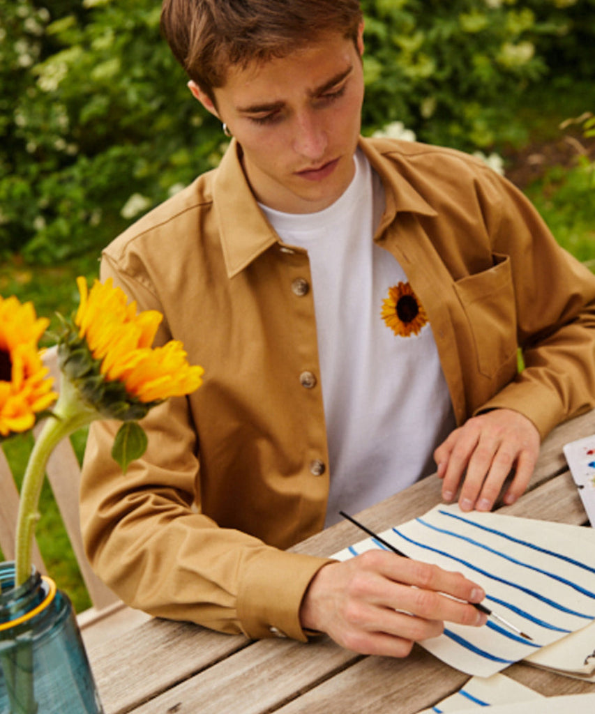 Plant T-Shirt - White-Forét-PYDK