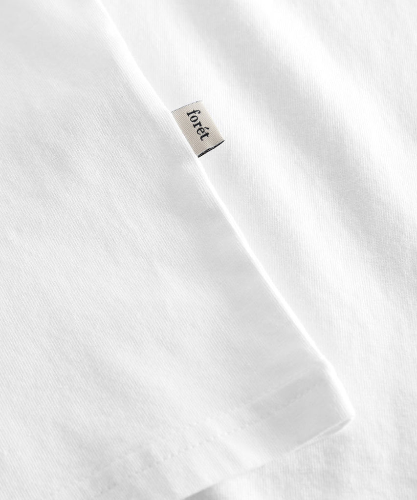 Plant T-Shirt - White-Forét-PYDK