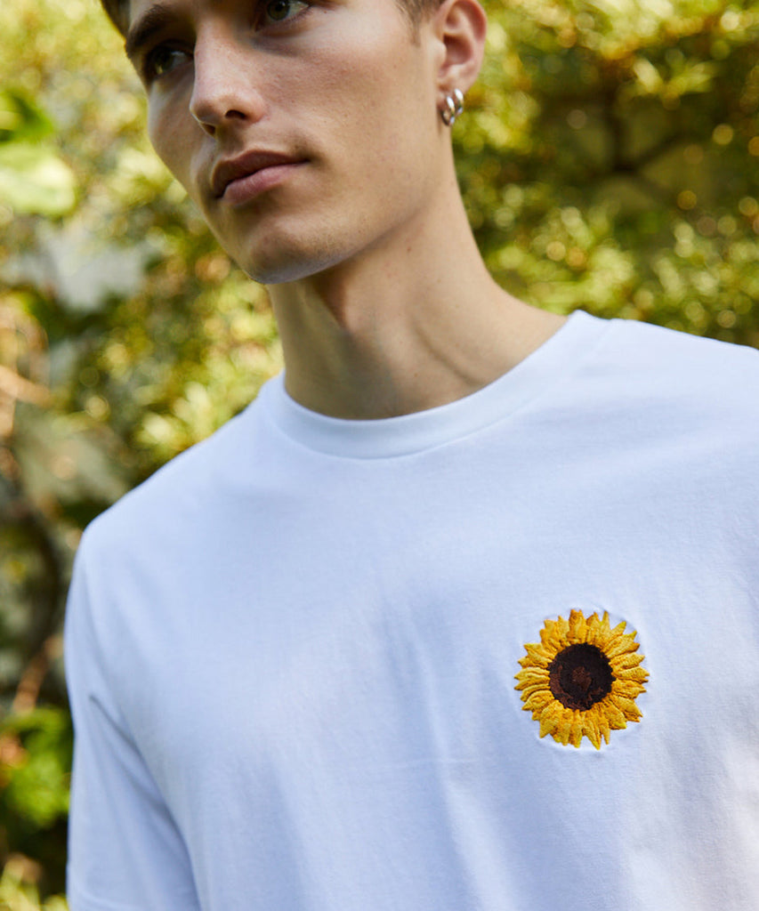 Plant T-Shirt - White-Forét-PYDK