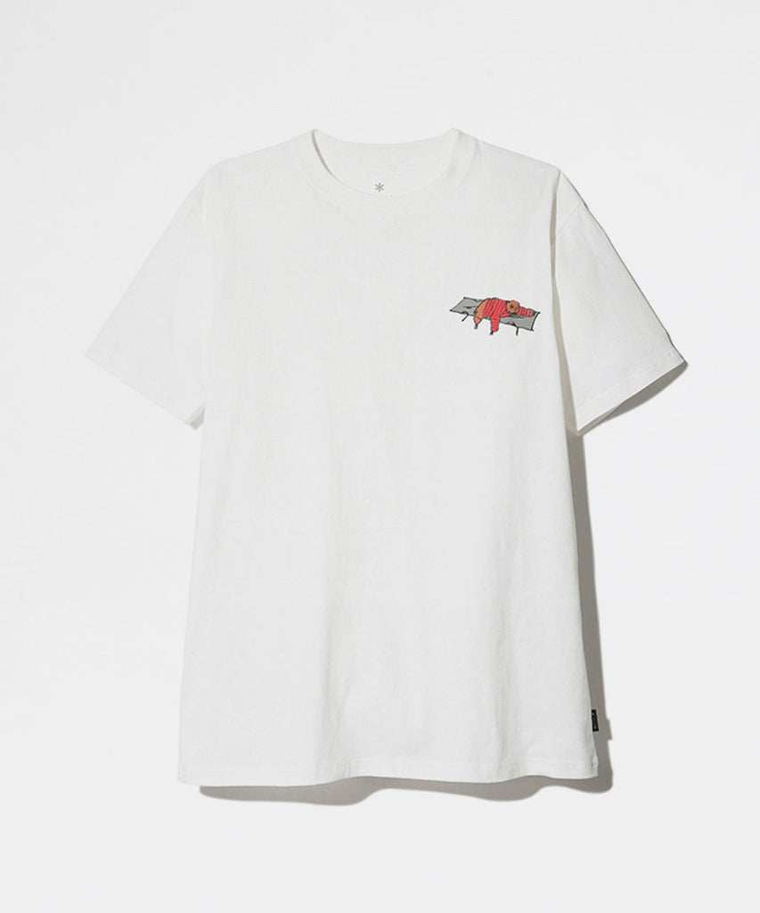 Printed Tee Iron High Tension Cot-Snow Peak-t-shirts