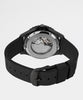Navi XL Automatic 41mm Leather Black Strap-Timex Archive-watches