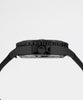 Navi XL Automatic 41mm Black Case Black Dial Black Leather Strap-Timex Archive-watches