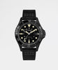 Navi XL Automatic 41mm Black Case Black Dial Black Leather Strap-Timex Archive-watches
