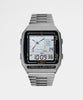 Q LCA Reissue Silver-tone-Timex Archive-watches