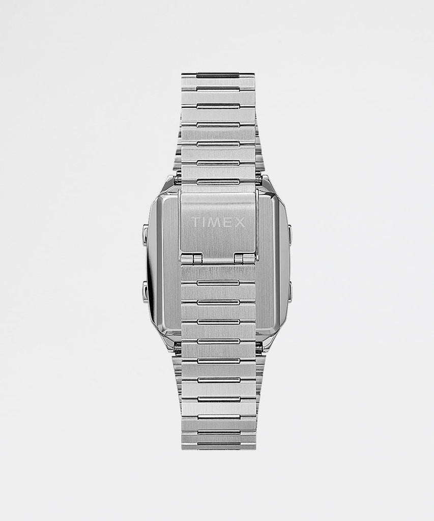 Q LCA Reissue Silver-tone Stainless Steel Bracelet Watch-Timex Archive-watches