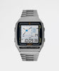 Q LCA Reissue Silver-tone Stainless Steel Bracelet Watch-Timex Archive-watches
