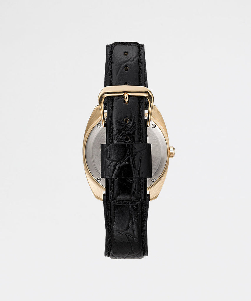 Q Timex 1975 Reissue Day-Date Leather Strap-Timex Archive-watches