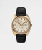 Q Timex 1975 Reissue Day-Date Leather Strap-Timex Archive-watches